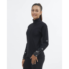 Sagester Trainingsjacke S = Gr. 12 - 14 Jahre AR5 schwarz