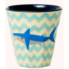 RICE Melamin Becher "Shark" print