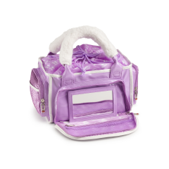 EDEA Tasche "with-me" lilac-glitzer