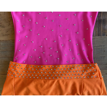 Kürkleid massgefertigt Gr. XS - S adult 2-teilig