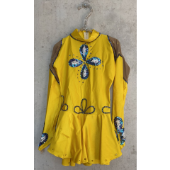 Kürkleid massgefertigt Gr. 8 - 10 Jahre