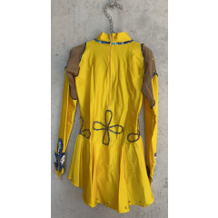 Kürkleid massgefertigt Gr. 8 - 10 Jahre