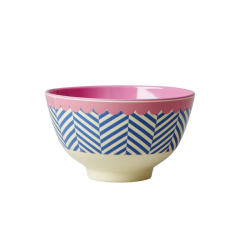 RICE Melamin small Bowl two tone with "Sailor...