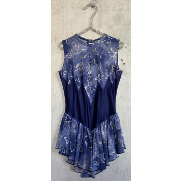 Kürkleid massgefertigt Gr. 10 - 12 Jahre