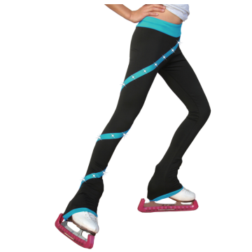 ChloeNoel Trainingshose mit Spiralen CL = Gr. 12 - 14 Jahre turquoise