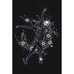 Mondor Polartec®Trainingsjacke mit Glitzermotiv