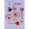 RICE Kitchen Silicon Heartshaped Spoon in Assorted colors