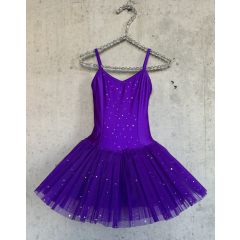 Katz Ballettkleid - Kürkleid mit Tutu 6 = Gr. 6 - 8...