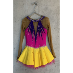 Kürkleid massgefertgt  Gr. 8 - 10 Jahre