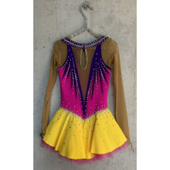 Kürkleid massgefertgt  Gr. 8 - 10 Jahre