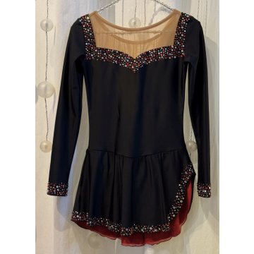 Kürkleid massgefertigt Gr. XS - S adult