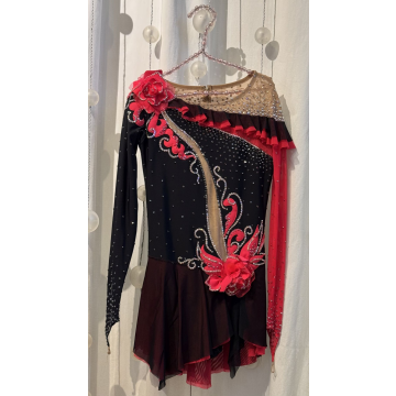 Kürkleid massgefertgt Gr. XS - S adult