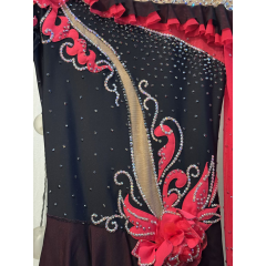 Kürkleid massgefertgt Gr. XS - S adult
