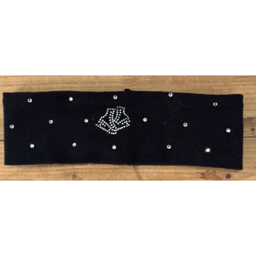 Intermezzo Stirnband mit Crystal und SW Gr. onesize
