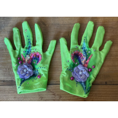 Kürkleid massgefertgt Gr. 8 - 10 Jahre