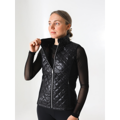 JIV Gilet "FORTIS" Gr. XS adult black-black