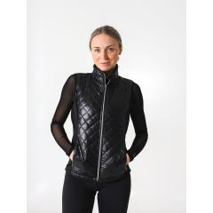 JIV Gilet "FORTIS" Gr. XS adult black-black