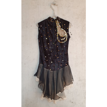 Kürkleid massgefertigt Gr. 10 -12 Jahre