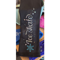 Sagester Trainingshose mit Glitzer