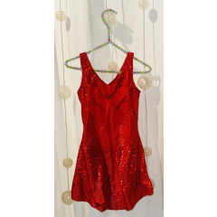 Kürkleid massgefertigt Gr. 8 - 10 Jahre