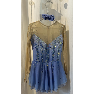 Art skating Kürkleid Gr. 8 - 10 Jahre