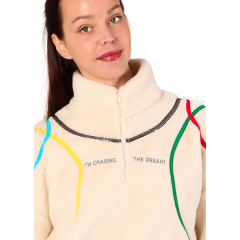 LOGOS Sweatshirt Teddy "Chasing the dream"