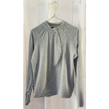 JIV Trainingsshirt - Velourpullover Gr. XL adult