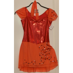 Kürkleid massgefertig Gr. XS - S adult