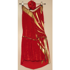 Kürkleid mmassgefertigt Gr. M - L adult